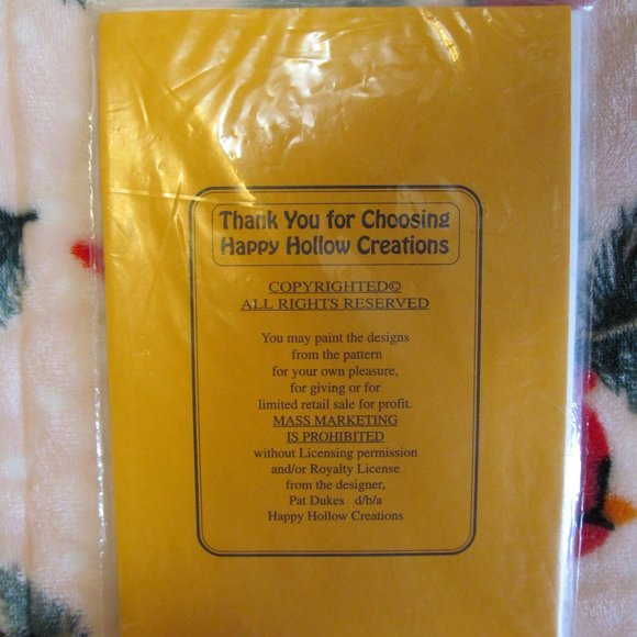 Happy Hollow Creations Tole Painting Pattern Raggedy Randy 35" Uncut - Picture 4 of 10